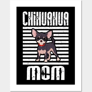 Chihuahua Mom Proud Dogs Posters and Art